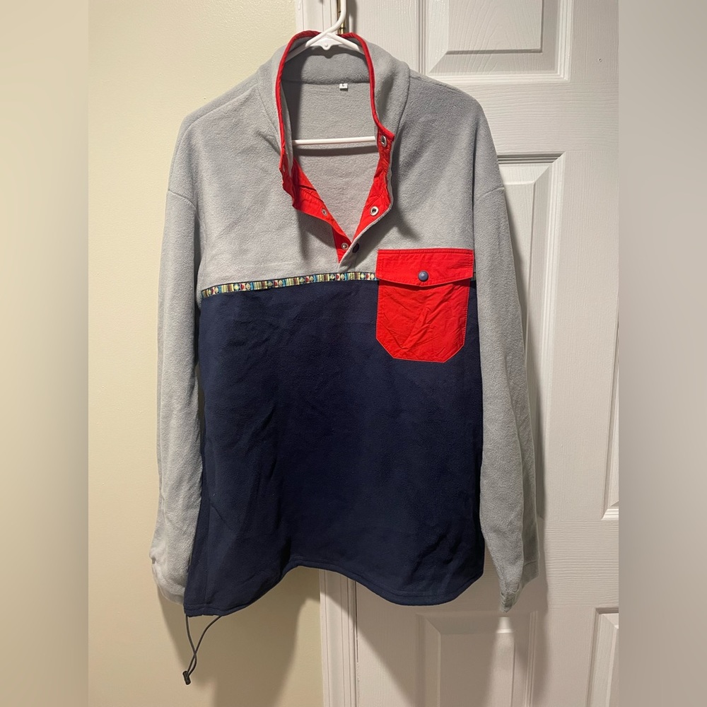 Men’s Color Block Pullover